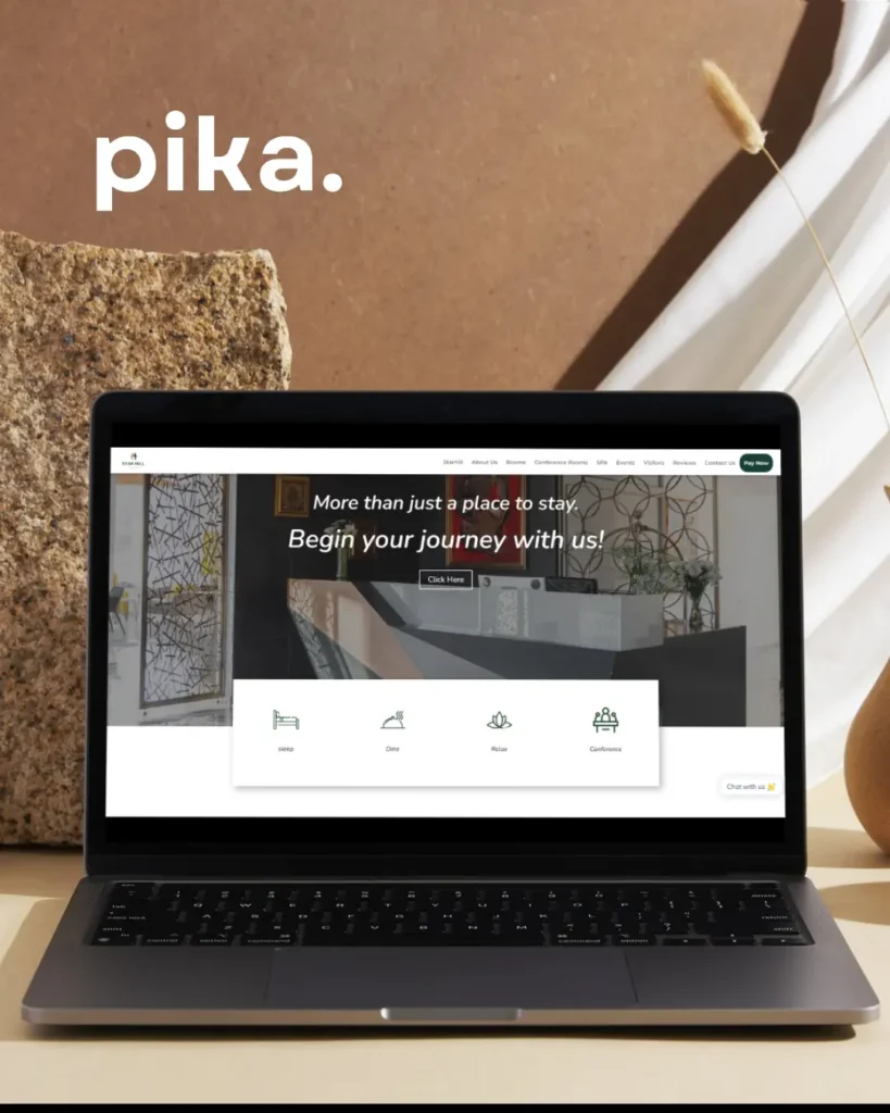 Laptop displaying a web development dashboard representing modern web development trends.